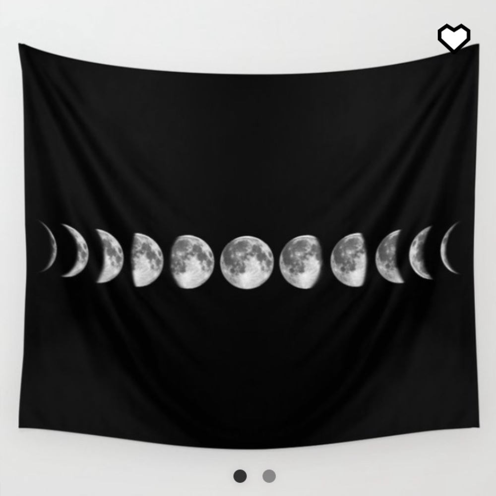 Moon Phase Wall Tapestry
